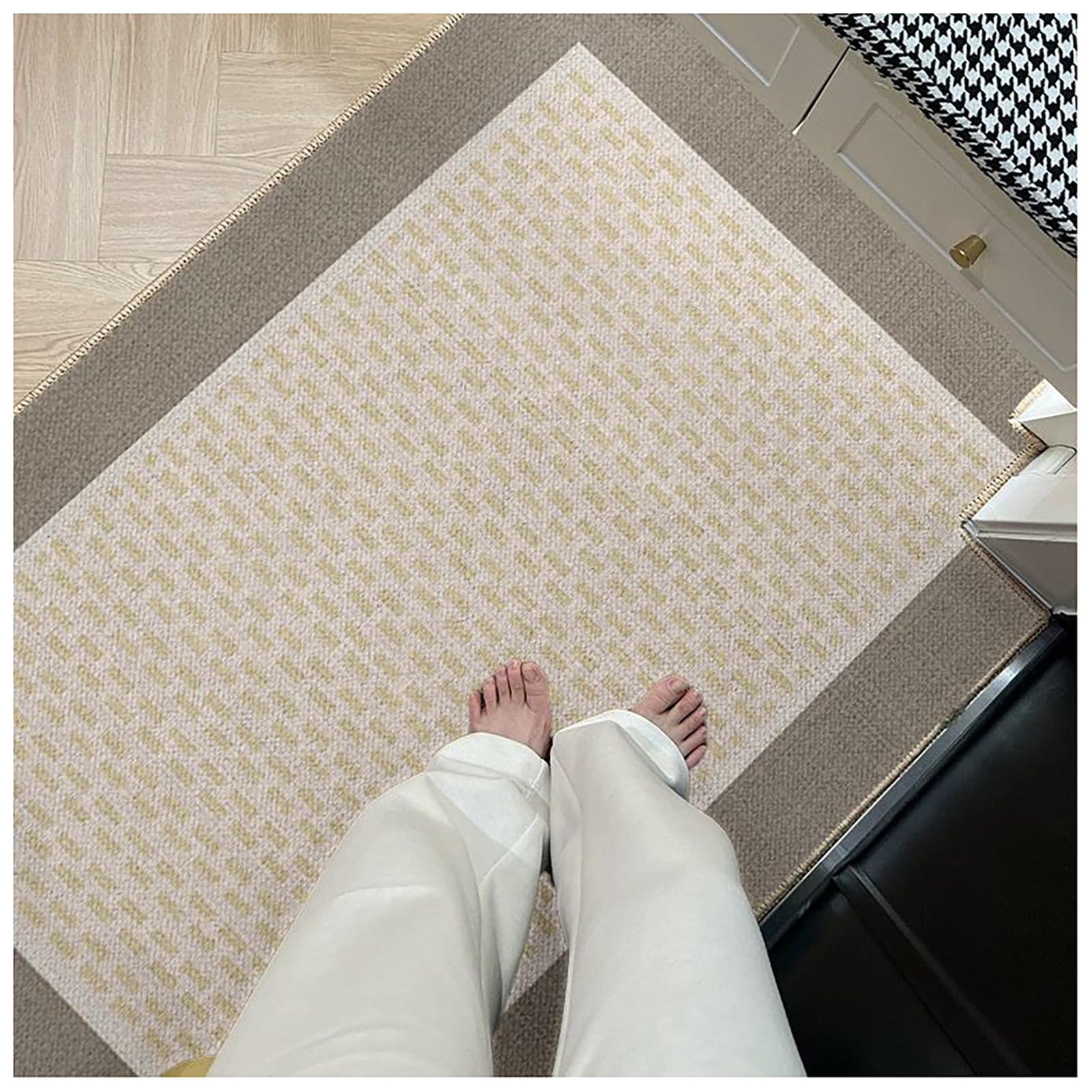 Alfombra de entrada para pasillo y cocina que decora y protege el suelo de casa