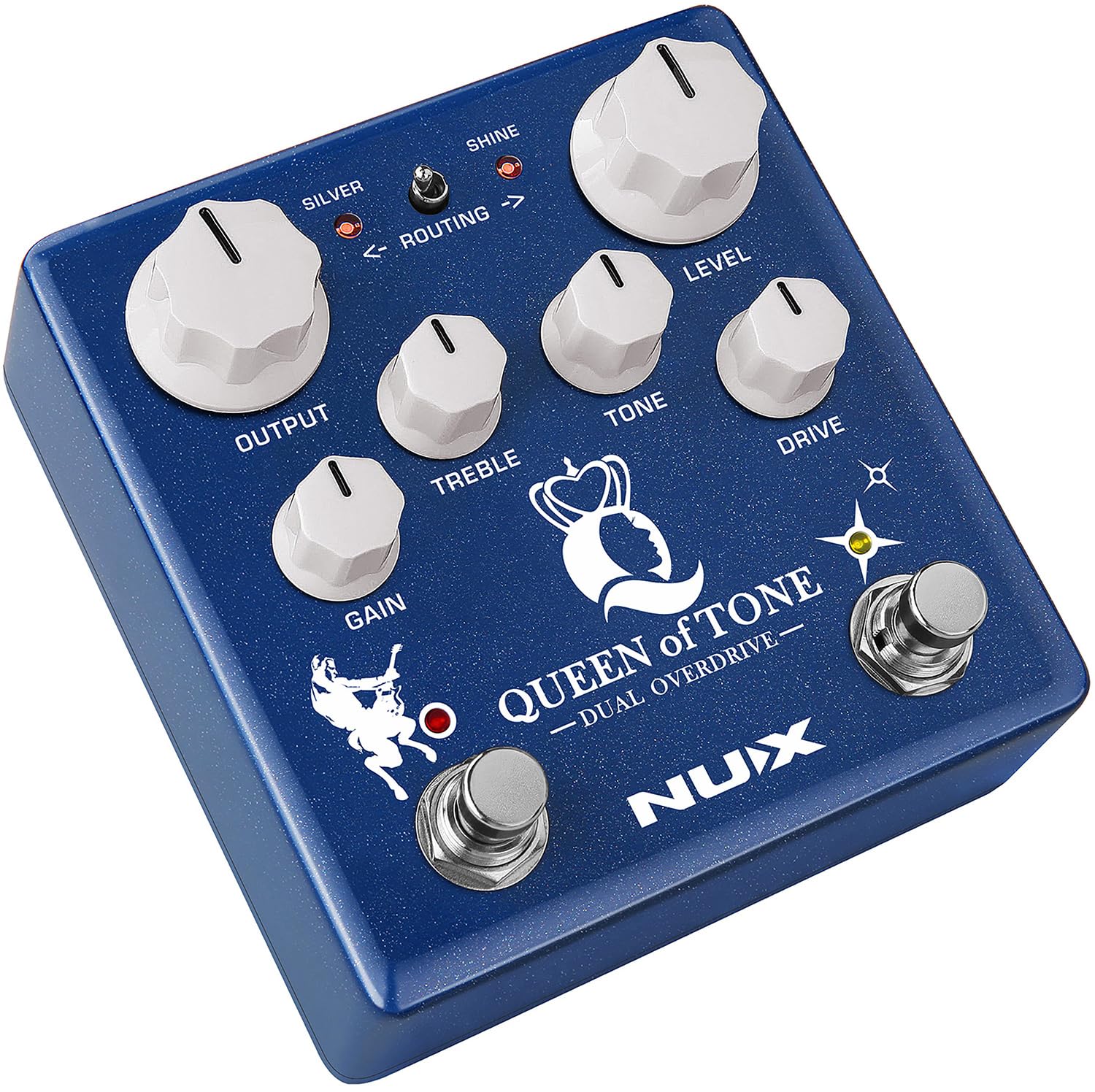 NUX | Queen of Tone Dual Stacked Overdrive Pedal