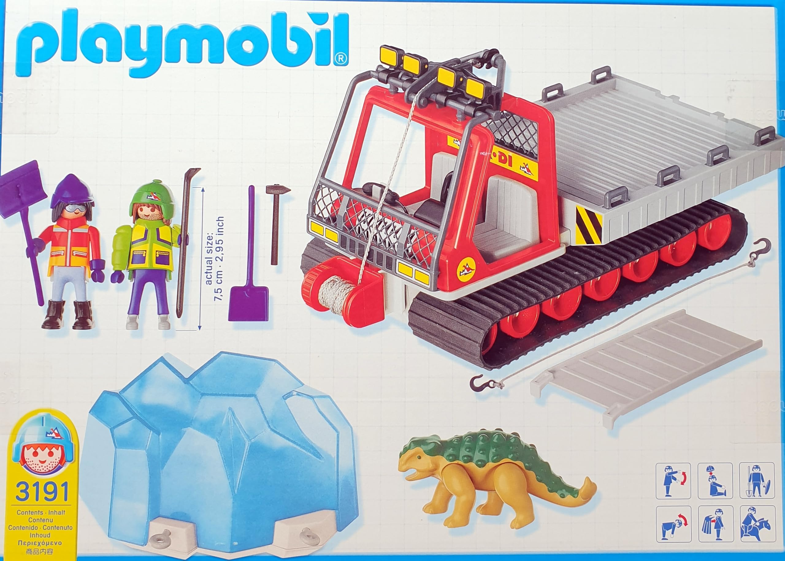 PLAYMOBIL® 3191, dinosauro, trasporto di dinosauri