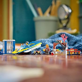 Amazon.co.jp: レゴ(LEGO) シティ 水上ポリス ミッション 60355