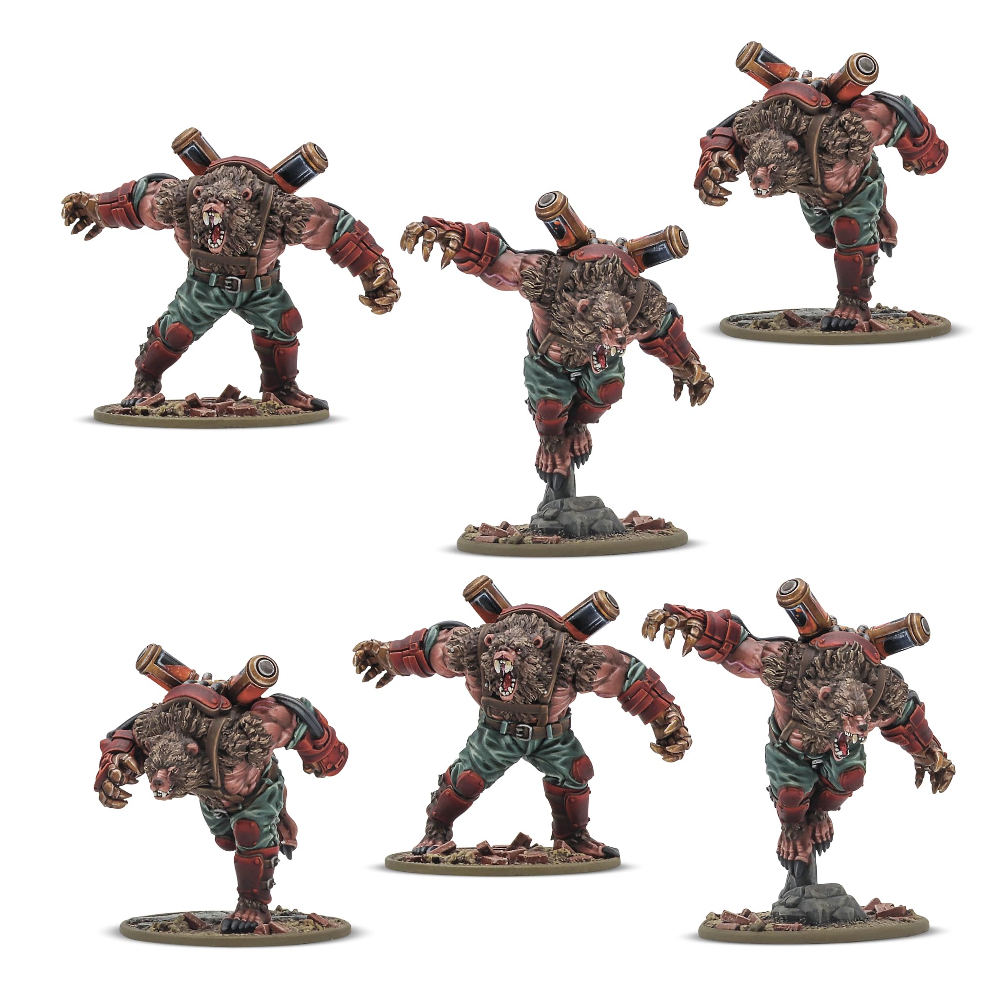 Warlord Games Ursus Infantry Squad - Soviet Bloc Miniatures for Konflikt 47 Highly Detailed 28mm Scale Miniatures