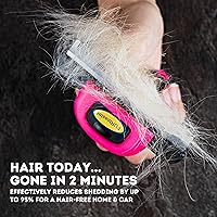 Vista 11 de Cepillo DarkPets para gatos y perros para animales pequeños, medianos y grandes, con pelo corto a largo Reduce drásticamente el desprendimiento