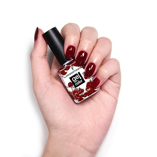 Miniatura 2 de LONDONTOWN UVLED Gel Nail Polish Gel Color Shades of Red