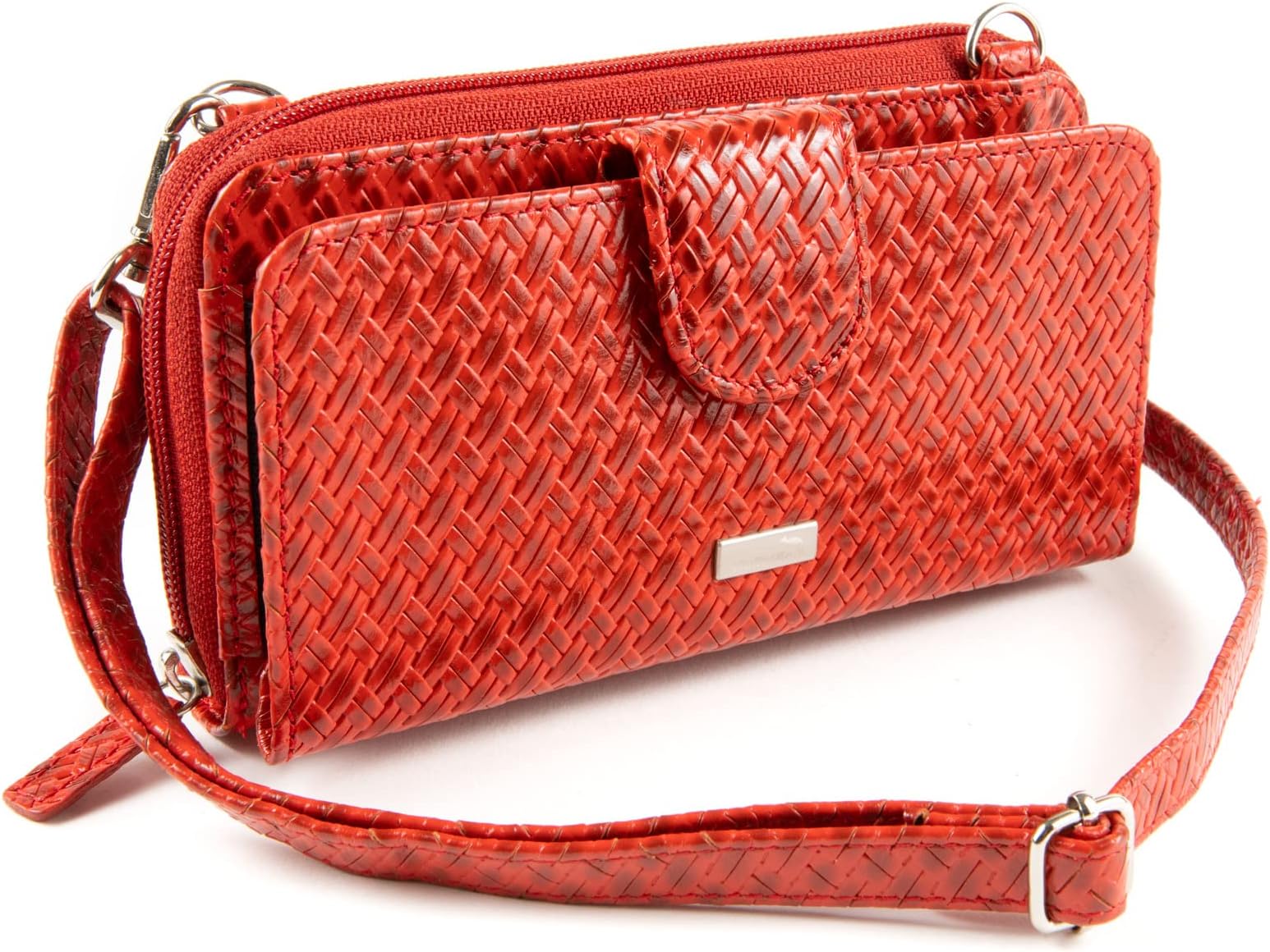 Women's Mini Purse Leather Crossbody RFID Blocking Pebbled