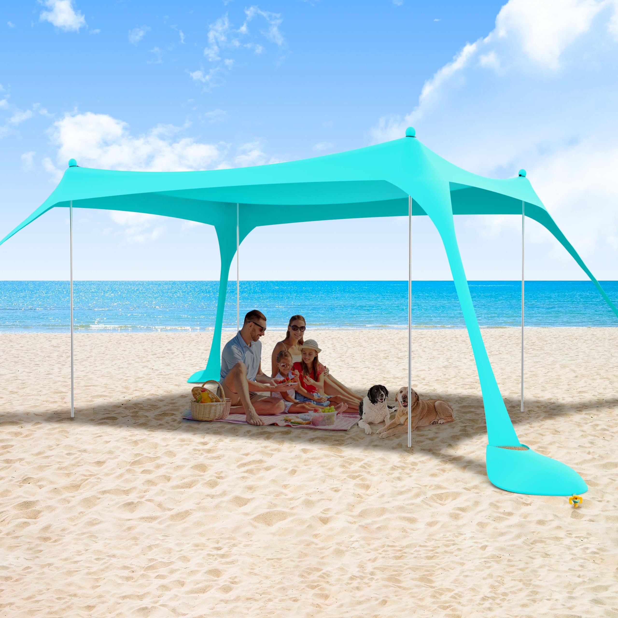 Beach Tent Best Outdoor Canopy Woqi Family Beach Tent Ultimate