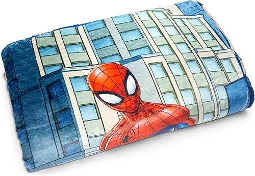 Miniatura 6 de Northwest Spider-Man Cloud Sherpa - Bolsa de dormir de 27 x 62 pulgadas, Slumber Spidey