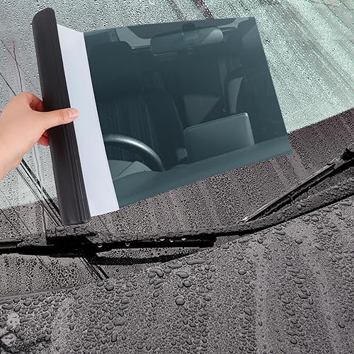 Miniatura 8 de Paquete de 2 limpiaparabrisas, limpiaparabrisas, limpiaparabrisas, profesional, de silicona, para secador de automóvil, ducha con escobilla súper