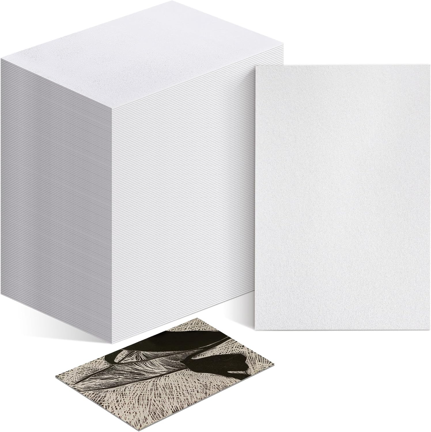 Placas De Espuma Para Sellos Y Manualidades - 100 Hojas De 29.7x21 Cm | Ideal Para Proyectos DIY En Clase O En Casa