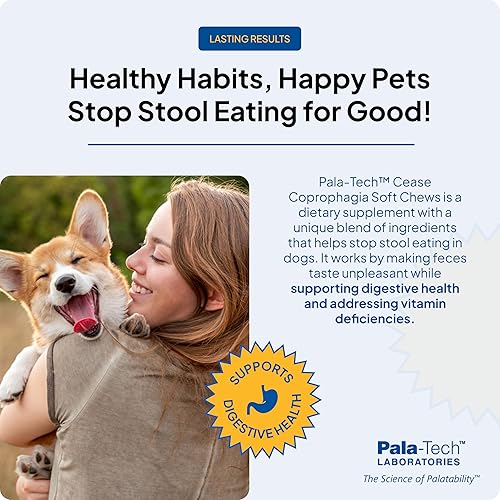 Miniatura 3 de Pala-Tech - Disuasorio de coprofagia para perros, disuasorio para comer caca de perros, detiene el consumo de heces, apoya la digestión saludable,