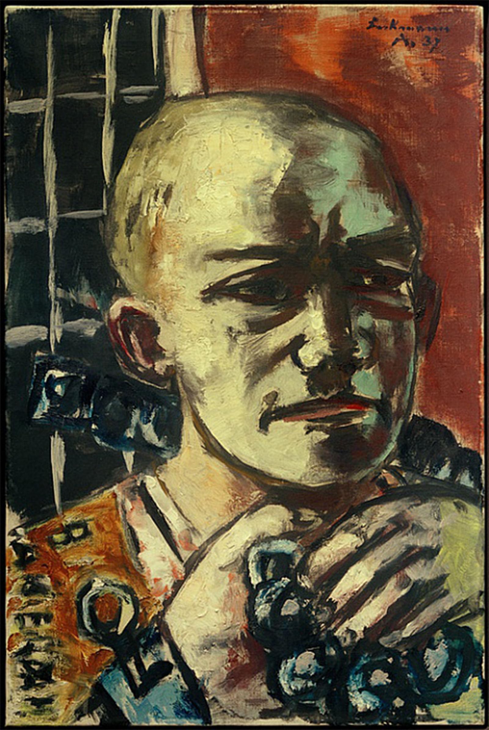 HRJUBWREE Retro Picture Art Painting Wall Poster the Liberated by Max Beckmann Vintage Art Print for Home Decor 60x90cm