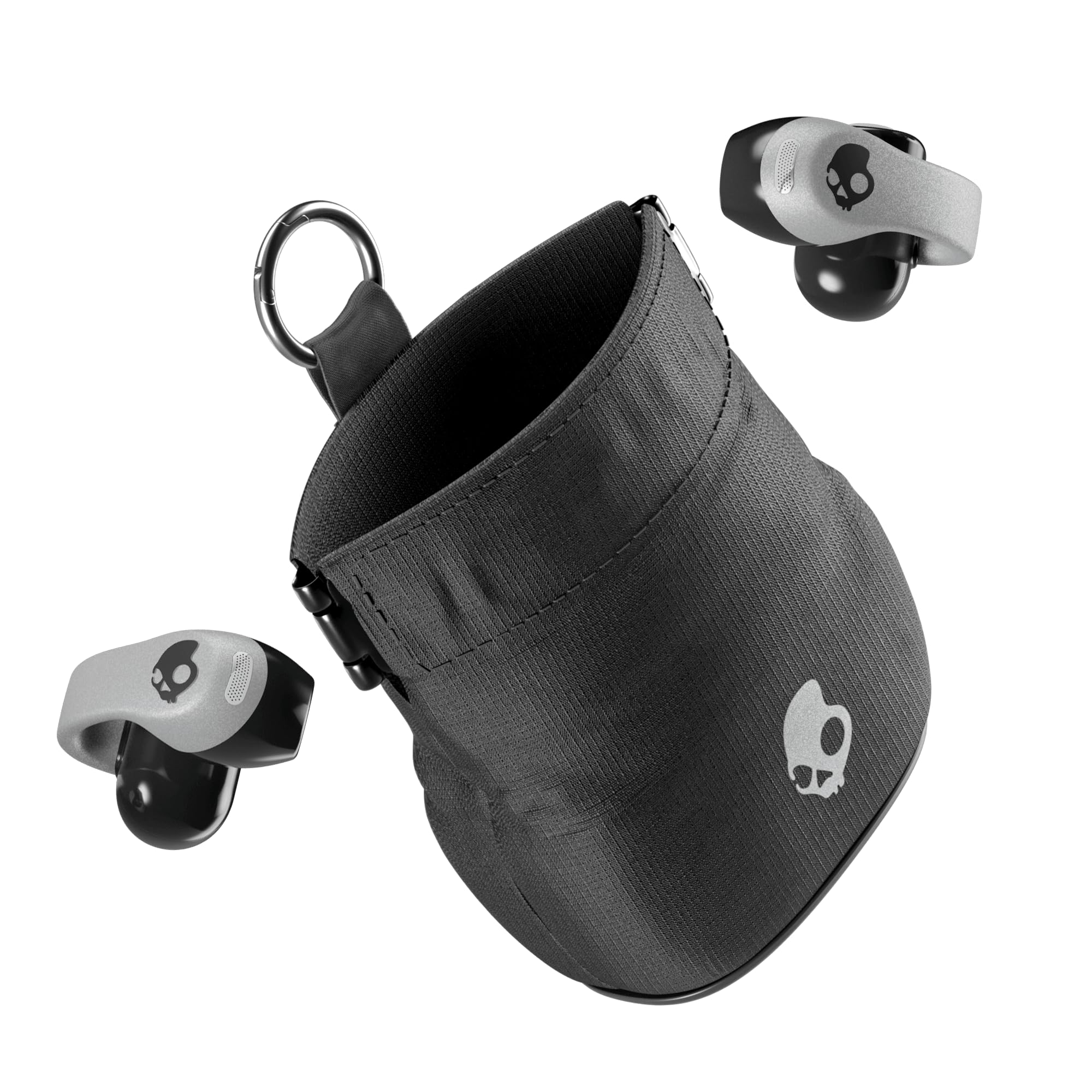 Photo 1 of **Factory Sealed, its not permitted to Return, Not Refund**Skullcandy Push 720 Open Wireless Open Ear Bluetooth Earbuds, Headphones, Waterproof, Clip-On Lightweight Design, 30 Hours Battery, Wireless Charging Pouch, Microphone for iPhone Android - Chrome