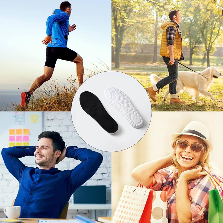 Memory Foam-inlu00e4ggssulor Fu00f6r Kvinnor Mu00e4n Mjukt Fotstu00f6d Skokuddar Andas Memory Foam-inlu00e4ggssulor Fu00f6r Kvinnor Mu00e4n Mjukt Fotstu00f6d Skokuddar Andas