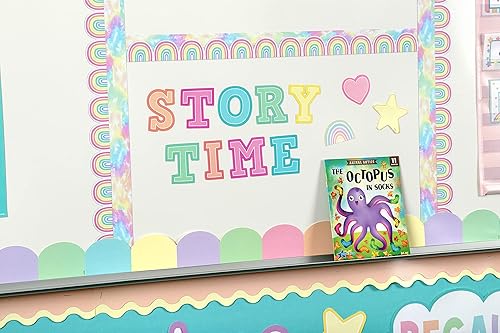 Miniatura 2 de Teacher Created Resources Letras magnéticas de 3 pulgadas en bloque en colores pastel Pop Bold