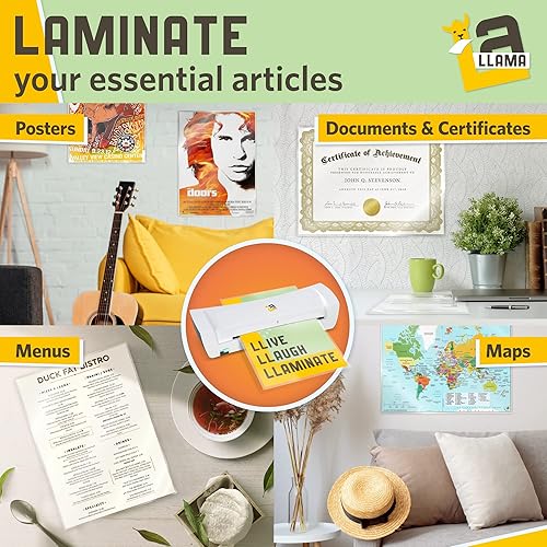 Miniatura 3 de Bolsas de laminación térmicas, 11.5 x 17.5 pulgadas, 3 mil de grosor, paquete de 20, adecuadas para hojas de laminado de tamaño de menú de 11 x 17