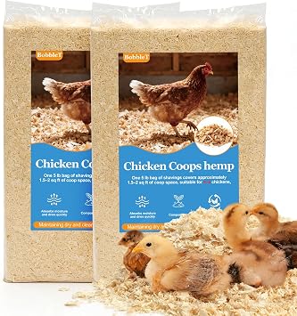 10LB Premium 100% Natural Radiata Pine Shavings for Chicken Coop Bedding,Wood Pine Shavings,Super Absorbent,Low Dust,Eliminating Bad Smells for Chicken Coops Nesting Boxes Brooder