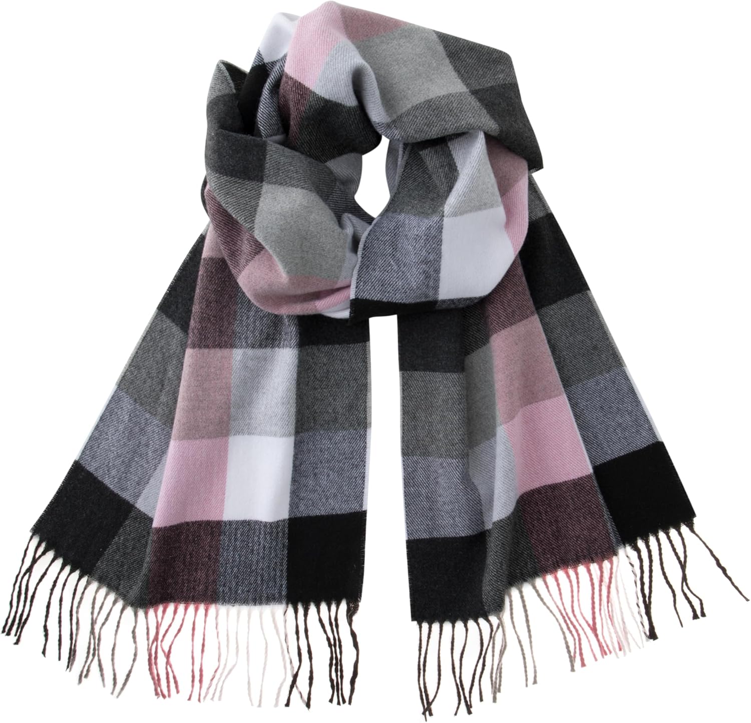 CALVIN & OLIVIA Lightweight Ultra-Soft Scarf - Perfect Holiday Gift for Men & Women