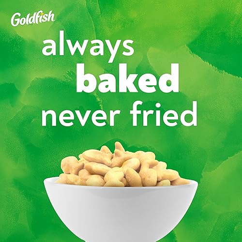 Miniatura 70 de Goldfish Flavor Blasted Cheddar Jack'd Crackers, galletas de aperitivos, bolsa de 6.6 onzas