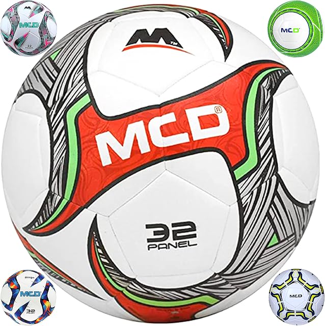 MCD SPORTS Size 5 Football Ball Lightweight Football for Boys, Girls and Kids, Soccer Ball Professional Club Team Indoor & Outdoor