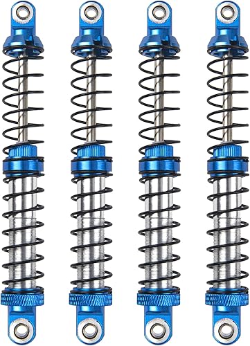 ShareGoo - Amortiguador de metal ajustable de 7080901001104.724 in compatible con Traxxas TRX4 TRX6 G63 Axial SCX10 D90 90046 AXI03007 110 RC Rock