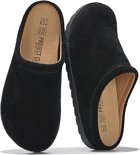 100% Genuine Leather Clogs for Women Womens Mules