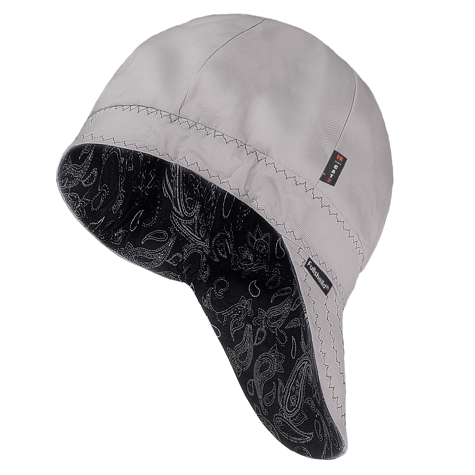 Mens Women's Cotton Welding Cap FR Reversible Welder Caps Hat One Size for Welder Electrician Power Gas Oilfield