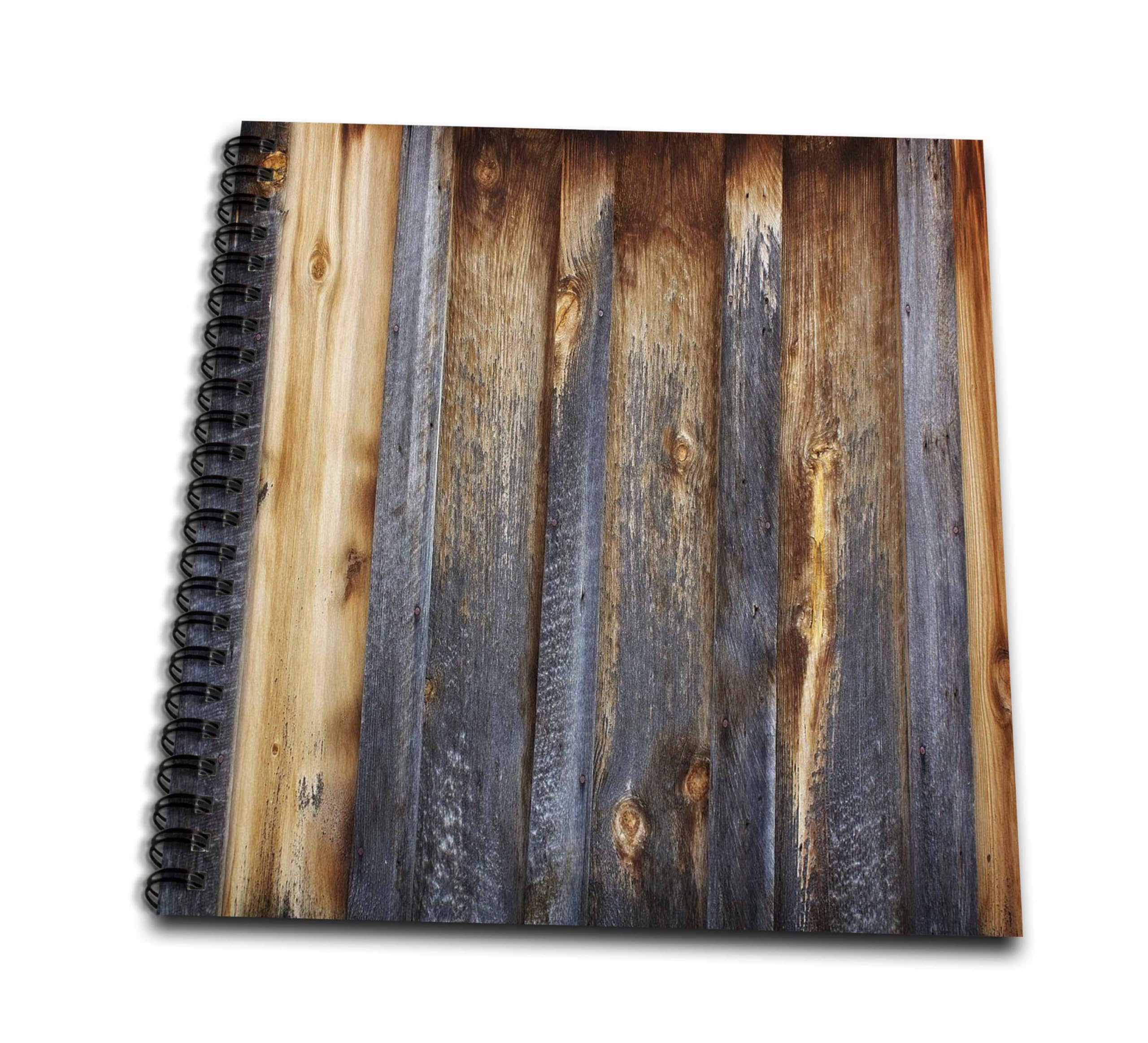 Livre de mémoire aspect bois marron grange 3dRose DB 124675 album souvenirs 12 x 30,5 cm