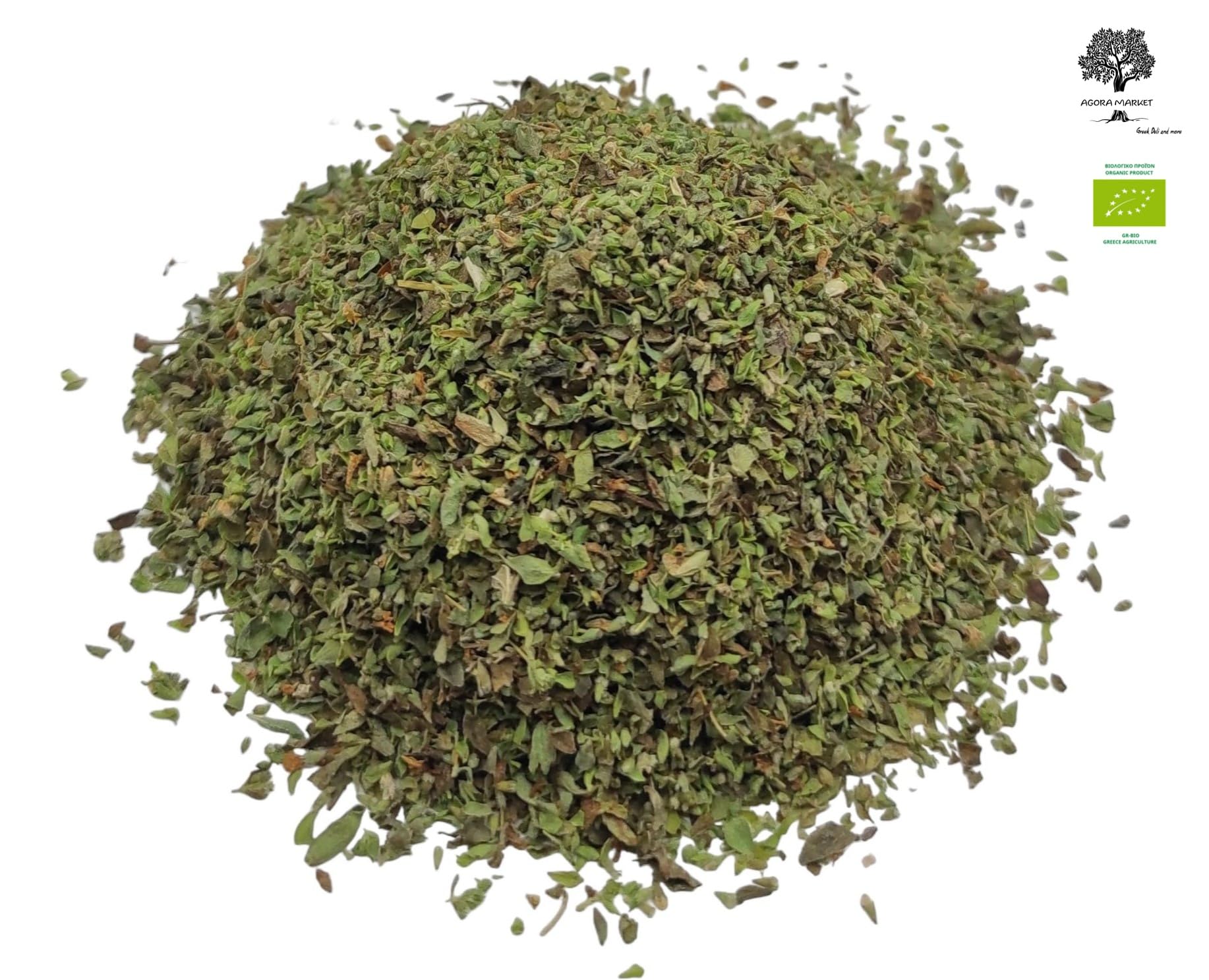Certificato Biologico Foglie Grattugiate Di Origano Di Montagna Greco 85g - 1,95kg Origanum Vulgare (950 grammi)