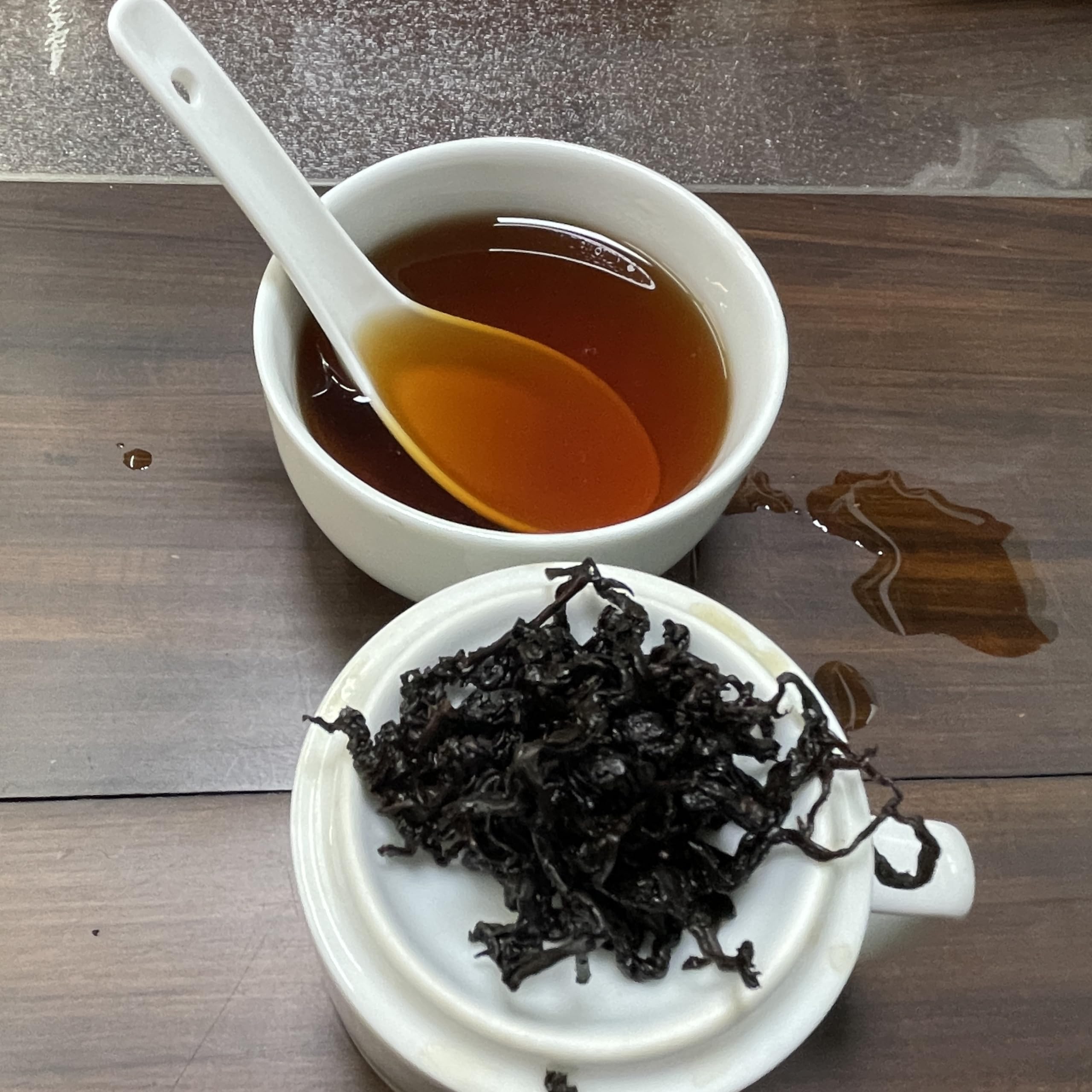 Taiwan unique tea,台灣老茶-阿里山 Taiwan Old Tea-Alishan Tea Area,2000 AD,150g*2