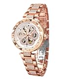 Women Automatic Mechanical Watches Skeleton Steampunk Watch with Diamond and Carving Flower Craft Cold Watch for Women Minimalist Retro Design Mechanical Skeleton Wrist Watch Transparent