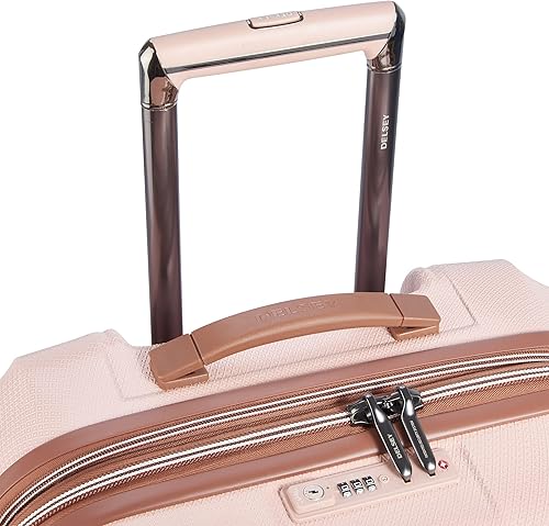 Miniatura 10 de DELSEY Paris St. Tropez Hardside - Maleta extensible con ruedas giratorias, Rosado, St. Tropez Hardside - Maleta extensible con ruedas giratorias