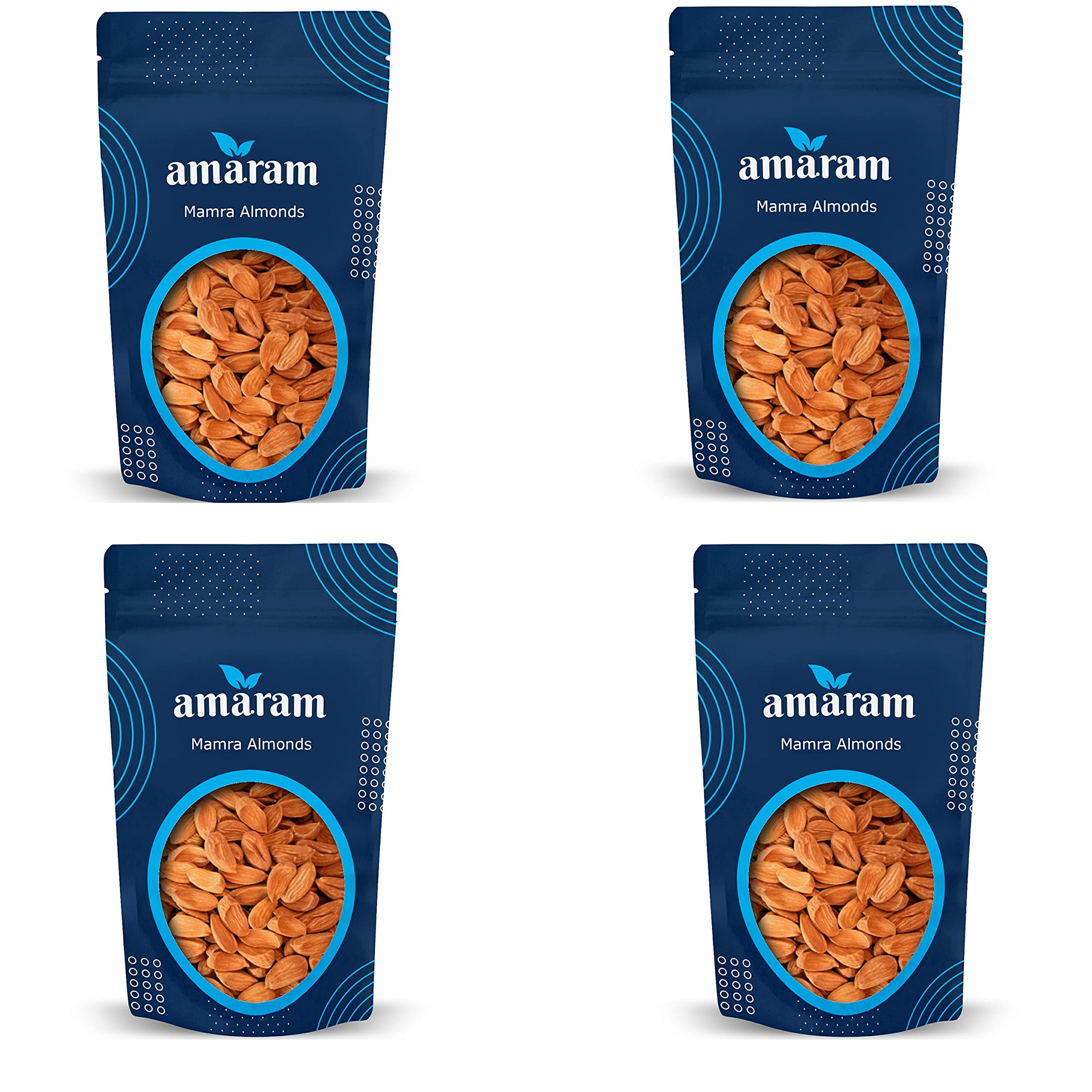 Amaram by Ghasitaram Pack of 4 Mamra Badam 200 GMS |Gift for Diwali,Holi,Rakhi,Valentine,Christmas,Birthday,Anniversary,Gift for Her,Him,Mothers Day,Fathers Day| (B0983GJP3G) Amazon Price History, Amazon Price Tracker