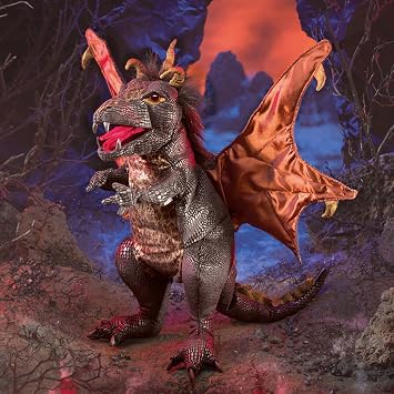 Folkmanis, Puppet Dragon Black