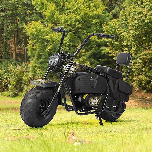 Miniatura 7 de Oryxearth Mini bicicleta eléctrica, batería de 36 V, motor de 1000 W, motocicleta eléctrica para niños, 2 velocidades-15.5 MPH22 MPH, 2 bolsas para