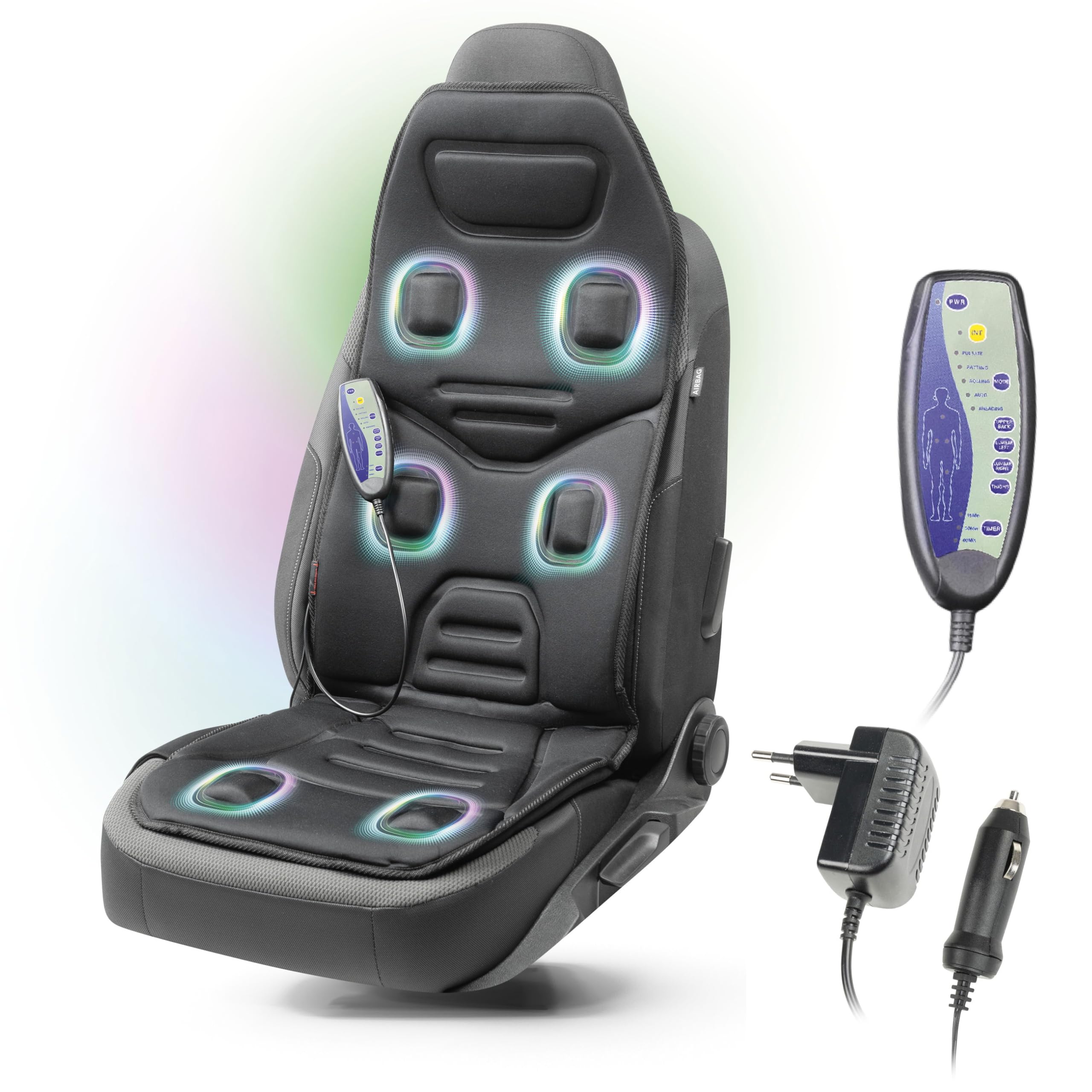 Walser Funda de Asiento Relax Drive con 5 Programas de Masaje