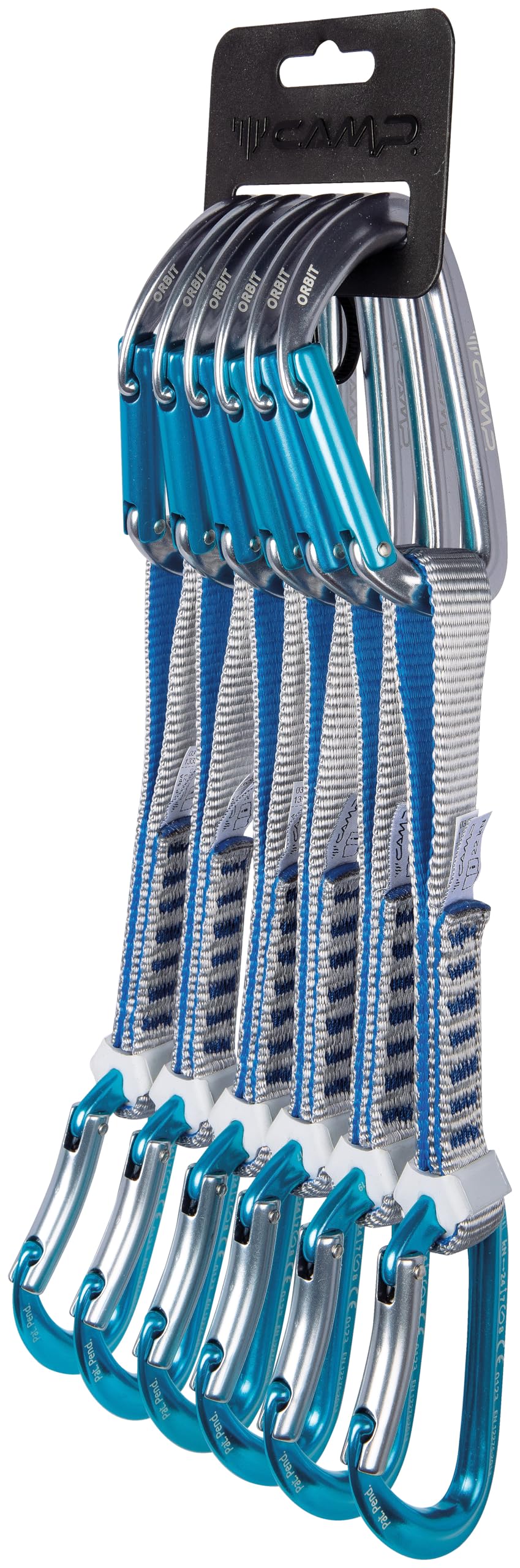 C.A.M.P. - Cinta Exprés - Set 6 Orbit Express KS 18 cm - Gris/Azul/Azul