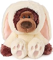 Vista 1 de GUND Philbin Bunny - Oso de peluche prémium con disfraz de conejo de Pascua, animal de peluche para edades de 0 años en adelante, 10 pulgadas