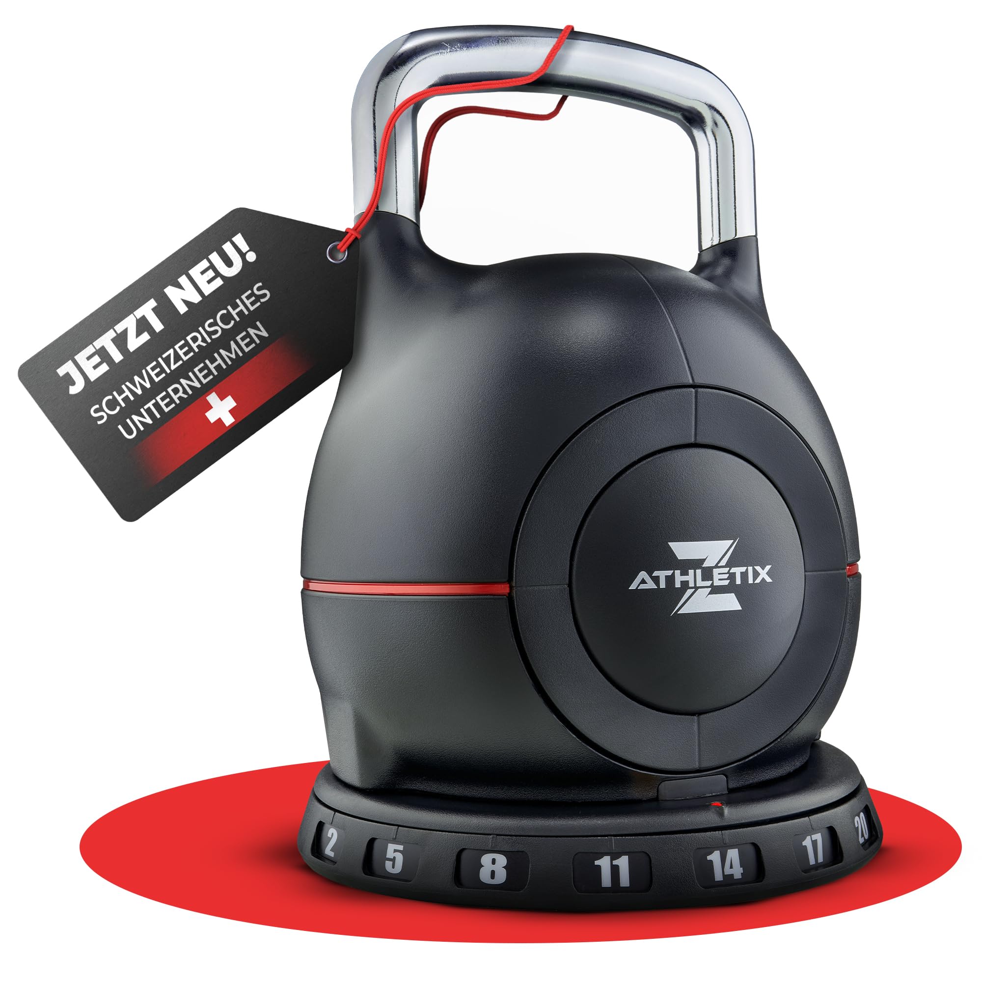 Ring ページ【他人購入不可】KETTLEBELL 20kg Z ATHLETIX Kettlebell verstellbar [2-20kg] - Kettlebells-Set mit