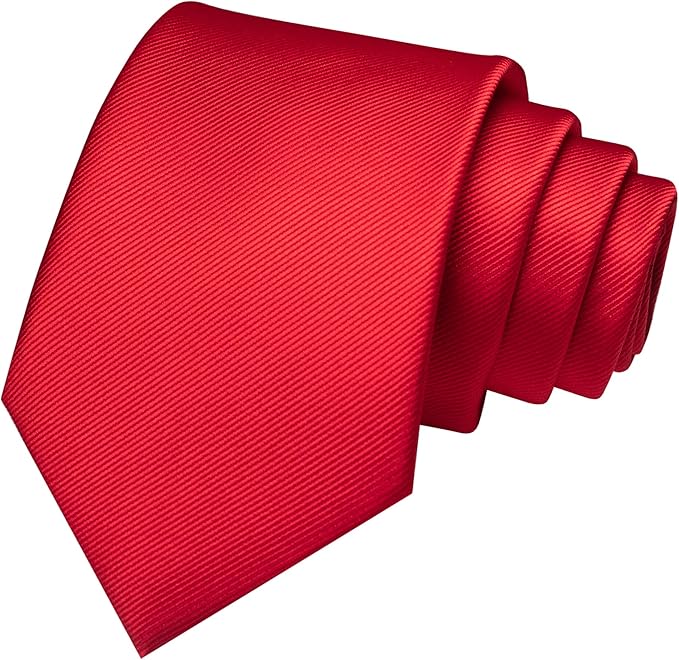 Set de Corbata y Pañuelo de Bolsillo con Clip para Hombre - JEMYGINS miniatura 2