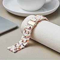 Vista 17 de BINLUN Resin Watch Bands Replacement Watch Straps for Men Women 14 Colors Watchbands Lightweight 12/14/16/18/20/22mm Wrist Bands Fashion
