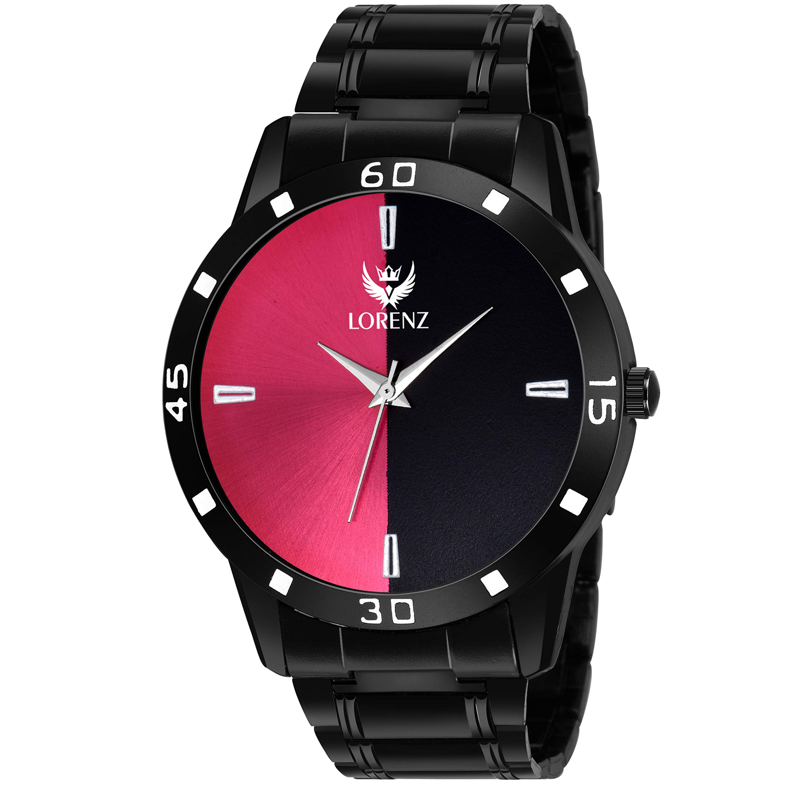 LORENZ Black Dial Mens Watch | Watch for Boys- MK-2097W (B07Y8KPJHD) Amazon Price History, Amazon Price Tracker