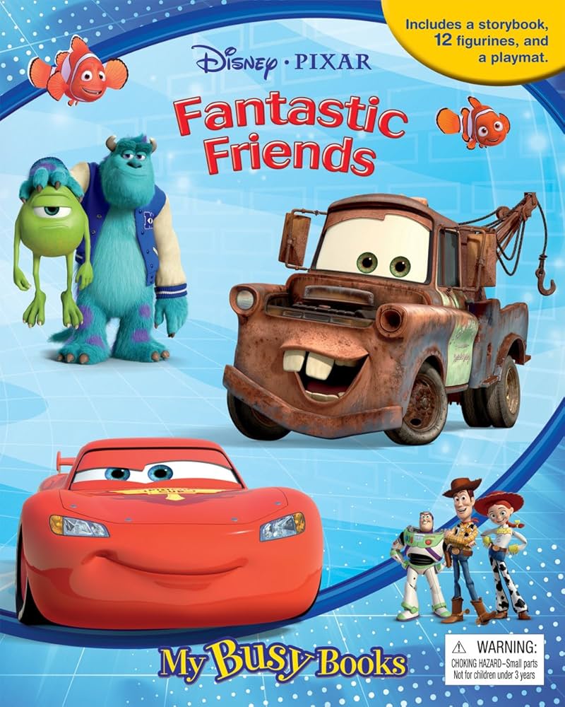 Disney•PIXAR Fantastic Friends Amazon.com: Disney/Pixar Fantastic Friends My Busy Book
