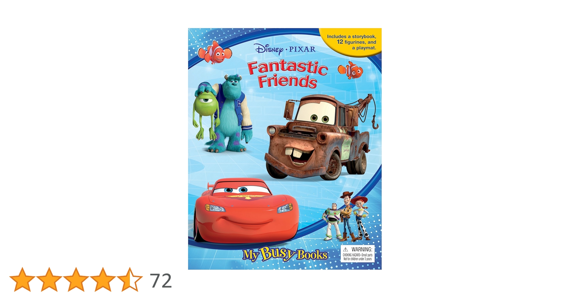 Disney•PIXAR Fantastic Friends Disney/Pixar Fantastic Friends My Busy Book: Phidal