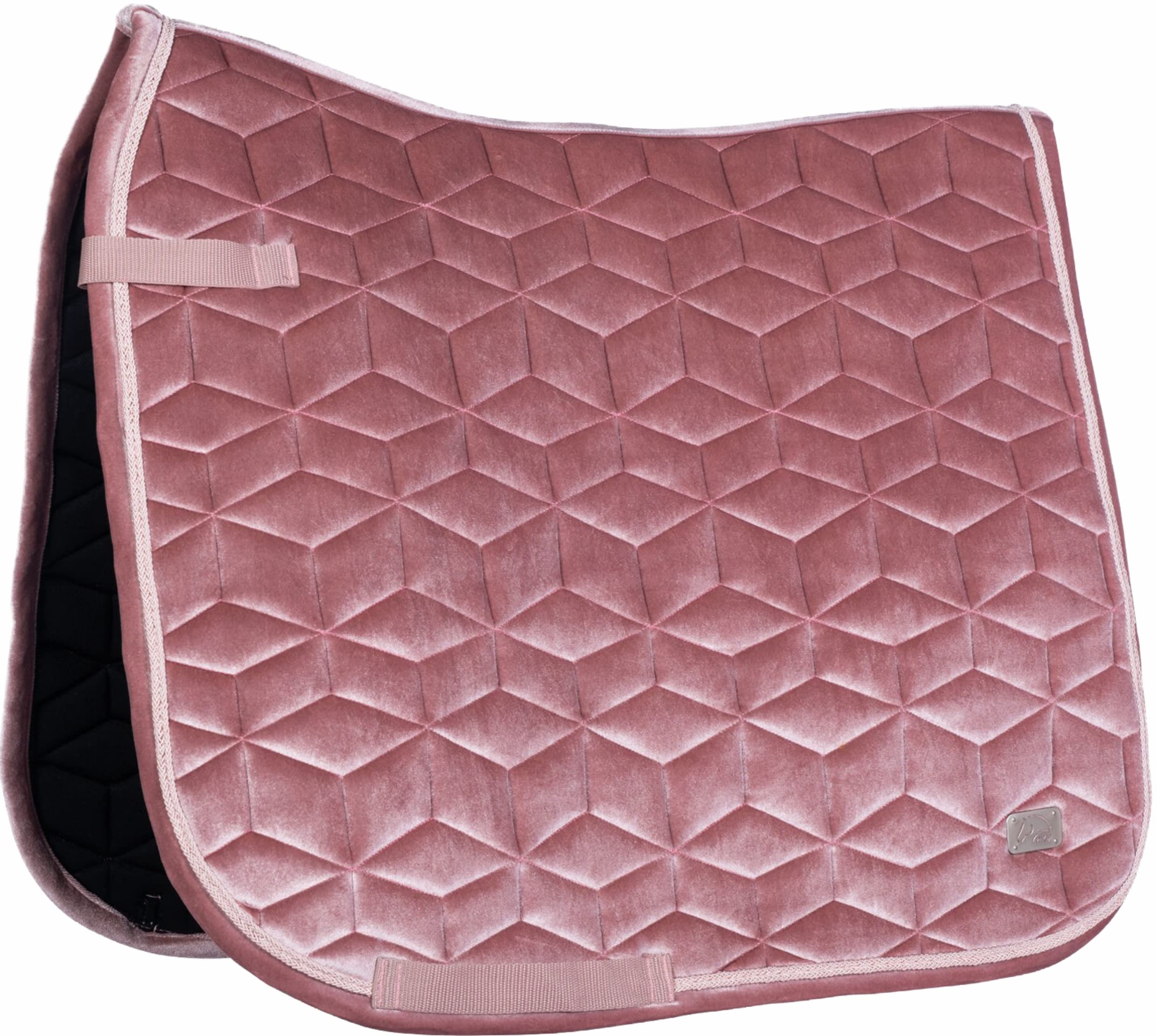 HKM Mellow Velvet Schabracke 2100 Dunkelbraun Pony Dressur