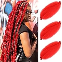 Vista 71 de Extensiones de cabello afro rizado Ginger 12 pulgadas, trenzas Marley de cabello trenzado elástico 350, extensiones de cabello afro rizado y rizado