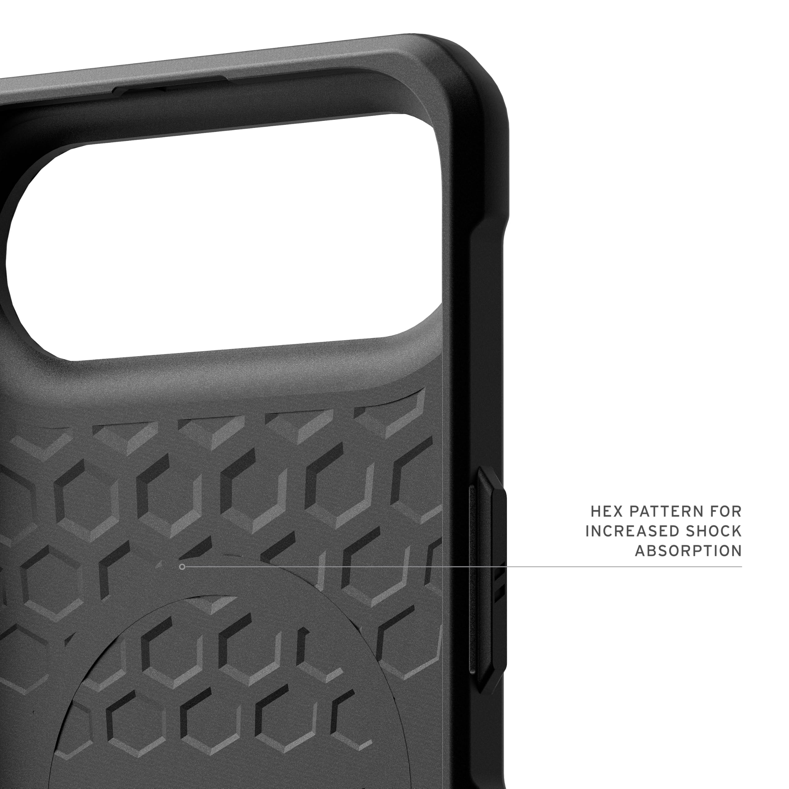 Urban Armor Gear Metropolis LT MS Case Compatible Apple iPhone Air Coque (Protection Conforme aux Normes Militaires, Chargement sans Fil (Qi) / magnétique) Kevlar Noir