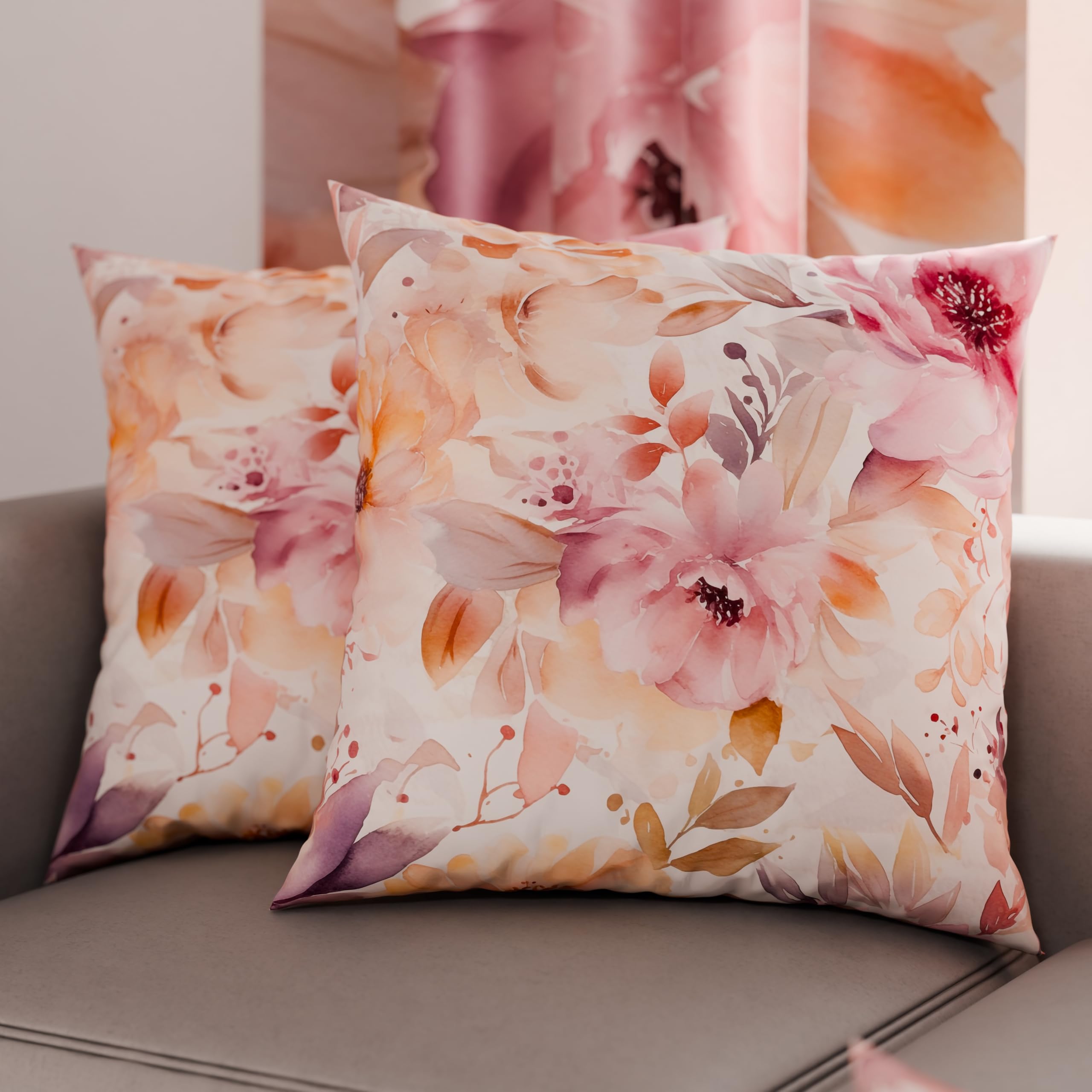 Taies d'oreillers grand format 80x80 fuchsia housse microfibre respirante