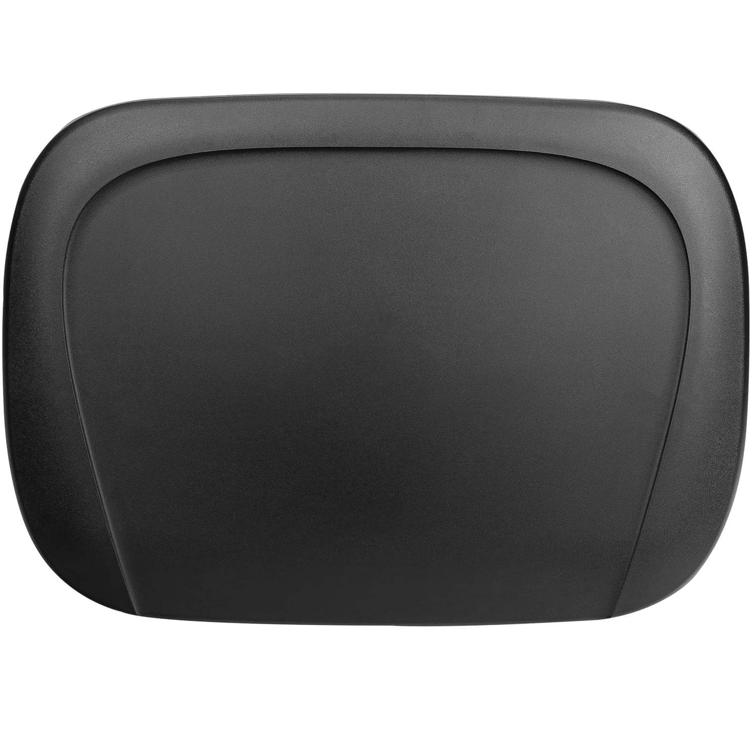 20.4 Gallon Step-On Trash Can, Extra-Large Black Plastic Kitchen Garbage Bin with Pedal Lid