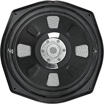 Earthquake Sound i82SWS 8-inch Shallow Woofer System Under-the-Seat Subwoofers with Gaskets, 2-Ohm (Pair)