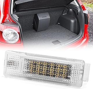NSLUMO LED Luggage Trunk Lamp Interior Dome Light for V'W Ecos Golf MK4 MK5 MK6 Mk7 Jetta Passat B7 B6 CC Scirocco Polo Touran White 18SMD Car Compartment Lamp