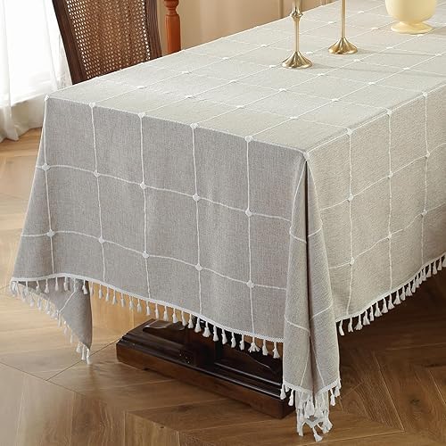 Deep Dream Mantel de 70 x 86 pulgadas, mantel ampliado mejorado, sin arrugas, antidecoloración para mesa rectangular, decoración de mesa para